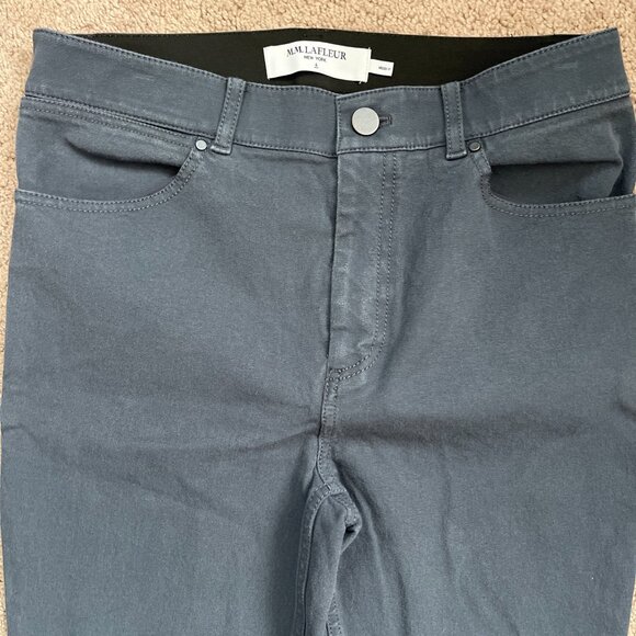 M.M. Lafleur Jeans Womens 4 Dusty Indigo Eco Better Than Denim Pants Archie - Picture 2 of 5